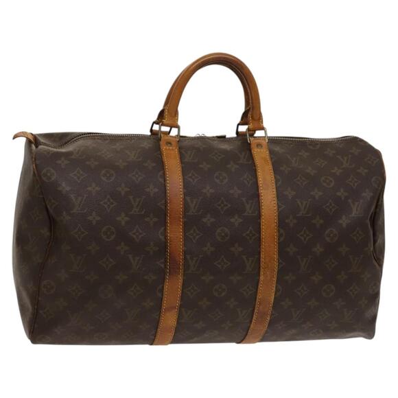 LOUIS VUITTON Monogram Keepall 50 Boston Bag M41426 - Picture 1 of 16